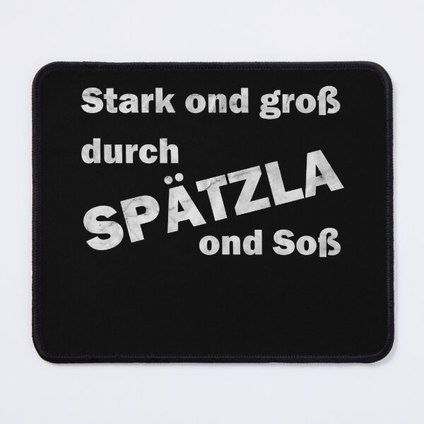 Item preview, Strong and big with spaetzla and sauce - white designed and sold by saechla.