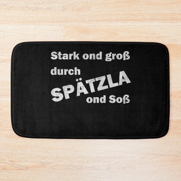 Item preview, Strong and big with spaetzla and sauce - white designed and sold by saechla.