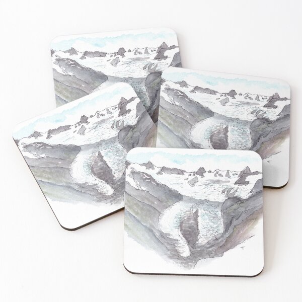 Item preview, Franz Josef Glacier Watercolour designed and sold by Tom Napper Design.