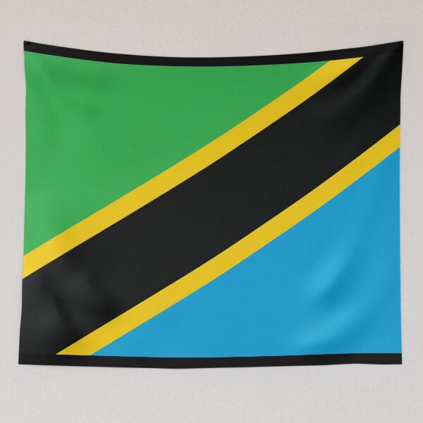Item preview, Tanzanian Flag designed and sold by Nujabes2010.