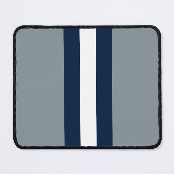 Item preview, Retro American Football Stripes Dallas Silver, Navy, White designed and sold by Sporting Colour.