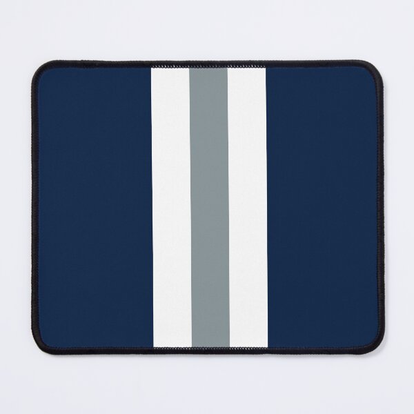 Item preview, Retro American Football Stripes Dallas Navy, White, Silver designed and sold by Sporting Colour.