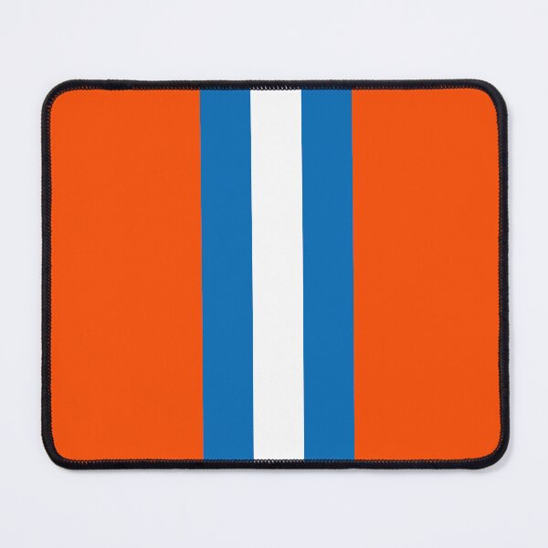 Item preview, Retro American Basketball Stripes New York, Orange, Blue, White designed and sold by Sporting Colour.