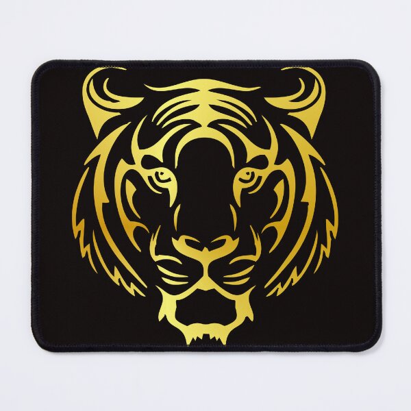 Item preview, Gold Tiger Head designed and sold by Ahsacom.