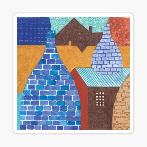 STOKE ON TRENT: SERIES Sticker