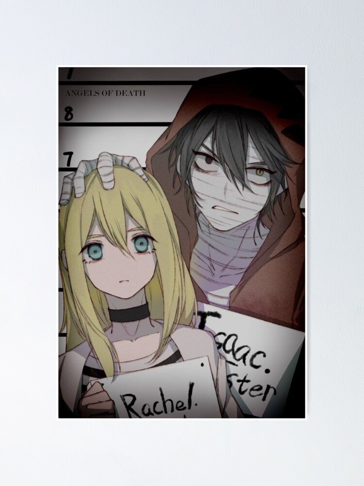 Angels of Death anime logo Poster