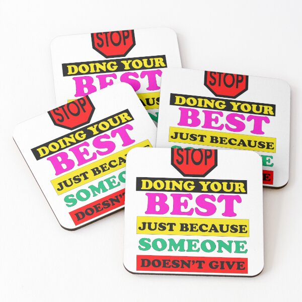 Item preview, Never stop doing your best motivational design designed and sold by MotiveStuff.