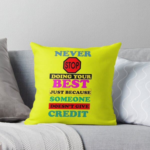 Item preview, Never stop doing your best motivational design designed and sold by MotiveStuff.