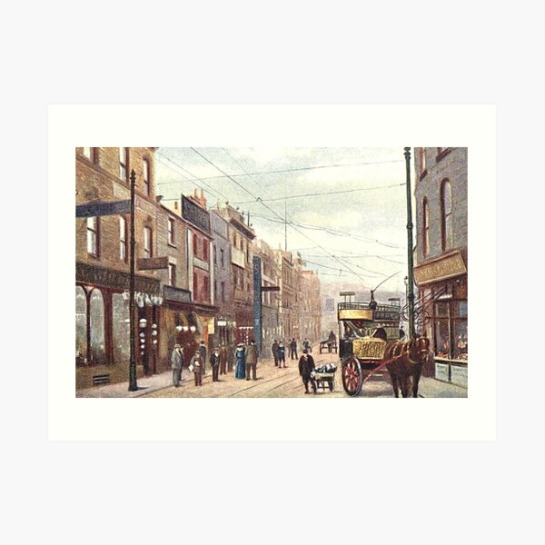 "Cheapside, Barnsley, South Yorkshire, England" Art Print for Sale by