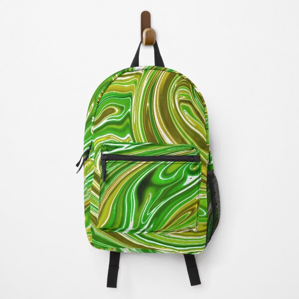 Item preview, Green and Yellow Neon Chrome Metallic Holographic Pattern 2 designed and sold by PrettyPage.