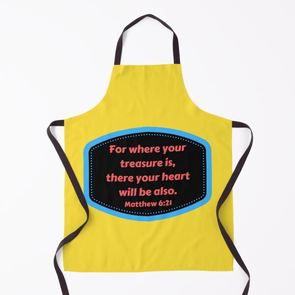 Item preview, Bible Verse Matthew 6:21 designed and sold by Prayingwarrior.