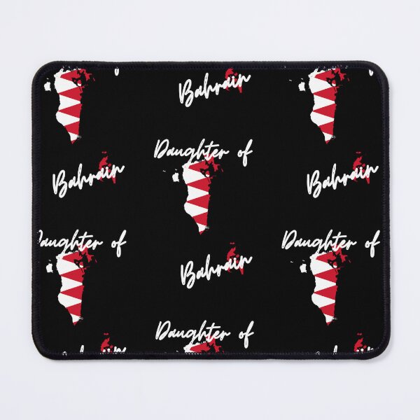 Item preview, Daughter of Bahrain Map Flag designed and sold by NovawayDirect.