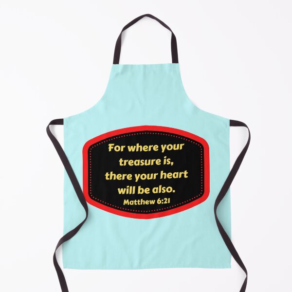 Item preview, Bible Verse Matthew 6:21 designed and sold by Prayingwarrior.