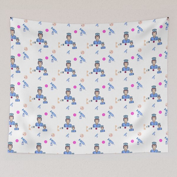 Item preview, Nurselife and Injuction Pattern, Army Nurse Gift idea  designed and sold by MoStorish.