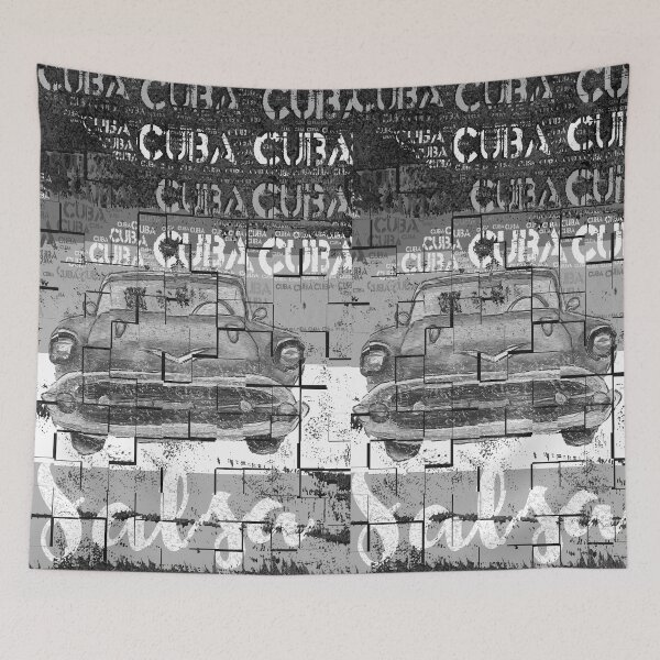 Item preview, Cuba Classic Car Cuba Flag Salsa designed and sold by Dubbra.