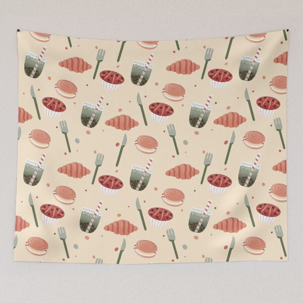 Item preview, Snack Pattern designed and sold by simonlidesign.