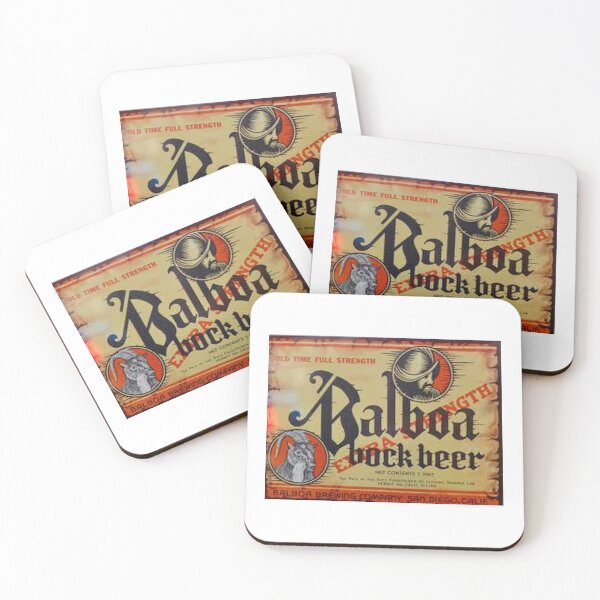 Item preview, Balboa Bock Beer, distressed designed and sold by uniquenostalgia.