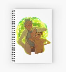 Rick and Morty Spiral Notebook