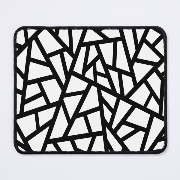 Item preview, Abstract geometric pattern - black and white. designed and sold by K.S ART.