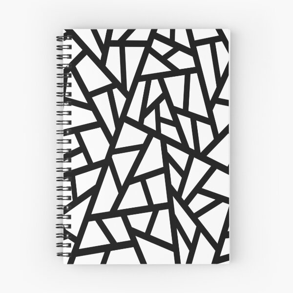 Item preview, Abstract geometric pattern - black and white. designed and sold by K.S ART.