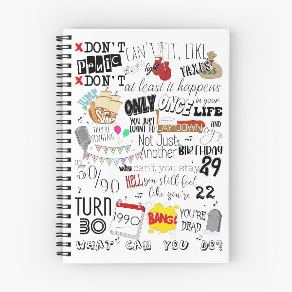 Item preview, 30/90! Tick Tick Boom Quote/Lyrics designed and sold by ShutterStudios.
