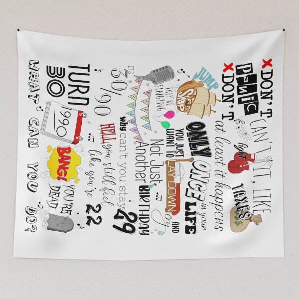 Item preview, 30/90! Tick Tick Boom Quote/Lyrics designed and sold by ShutterStudios.