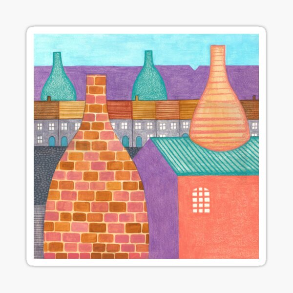 STOKE ON TRENT: SERIES Sticker