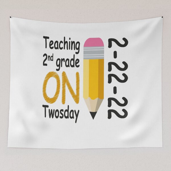 Item preview, Funny Teaching 2nd Grade On Twosday 2-22-22, Gift Idea 2022 designed and sold by jafn-17.