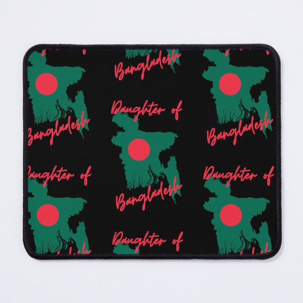 Item preview, Daughter of Bangladesh Map Flag designed and sold by NovawayDirect.