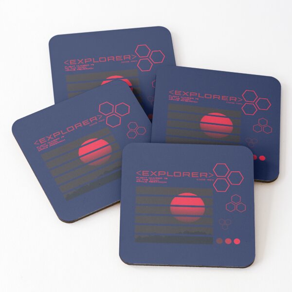 Aperçu de l'œuvre Explorateur Cosmic Space Travel Design créée et vendue par Koala Designs.