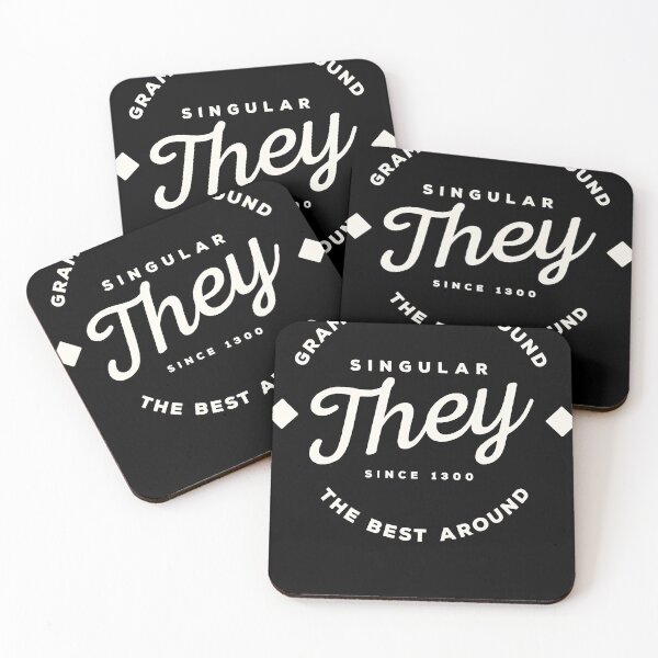 Item preview, Pronoun Badge - They v. 2 Essential T-Shirt.png designed and sold by GeorgeDavi.