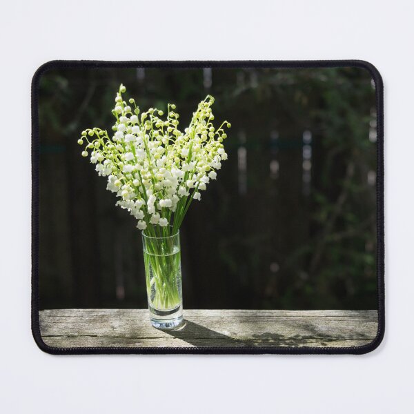 Item preview, The Sweet Scent of Spring - A Tiny Lily-of-the-valley Bouquet Perfuming the Air designed and sold by Georgia Mizuleva.