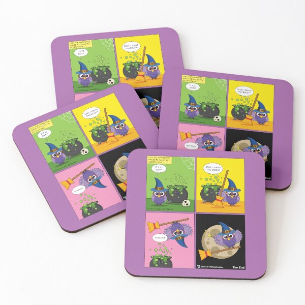 Item preview, The Apprentice Wizard - Cleaning Comic designed and sold by BirdAtWork.