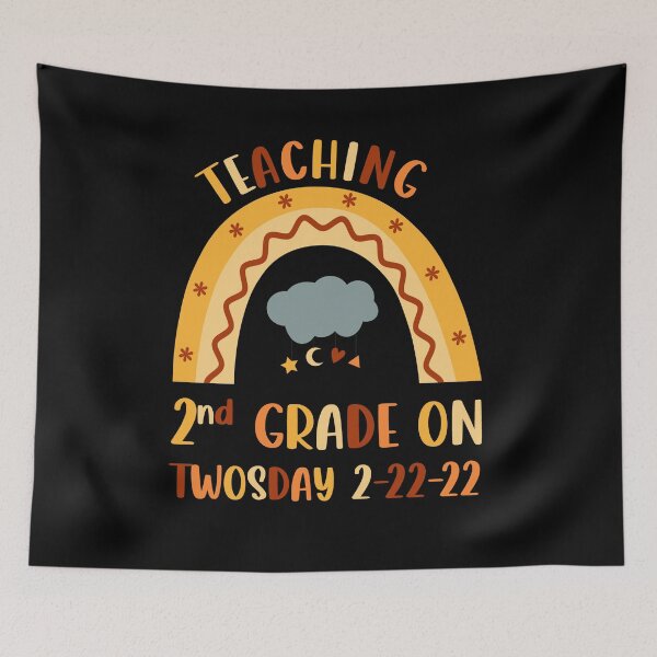 Item preview, Teaching 2nd Grade On Twosday 2-22-22 Teachers February 2022 designed and sold by jafn-17.