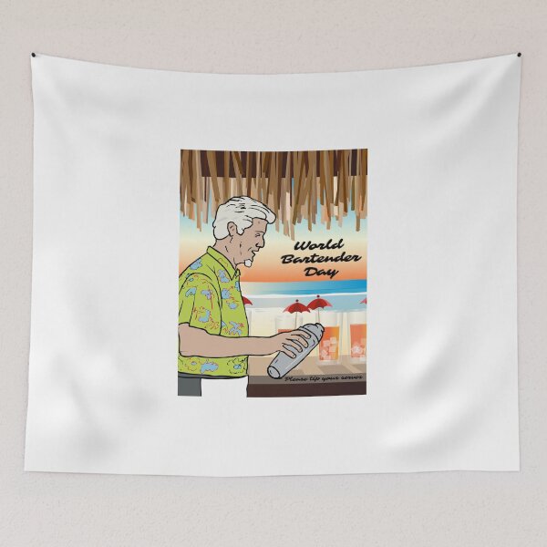 Item preview, World Bartender Day Sticker February 24 designed and sold by brady4415.