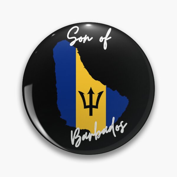 Item preview, Son of Barbados Map Flag designed and sold by NovawayDirect.