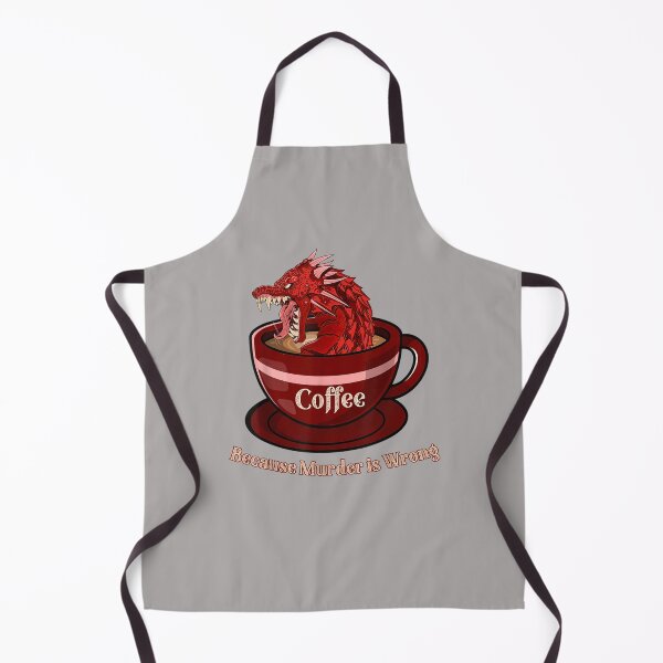 Item preview, Dragon Coffee Cup Because Murder is Wrong Cool Dragon designed and sold by zacben.