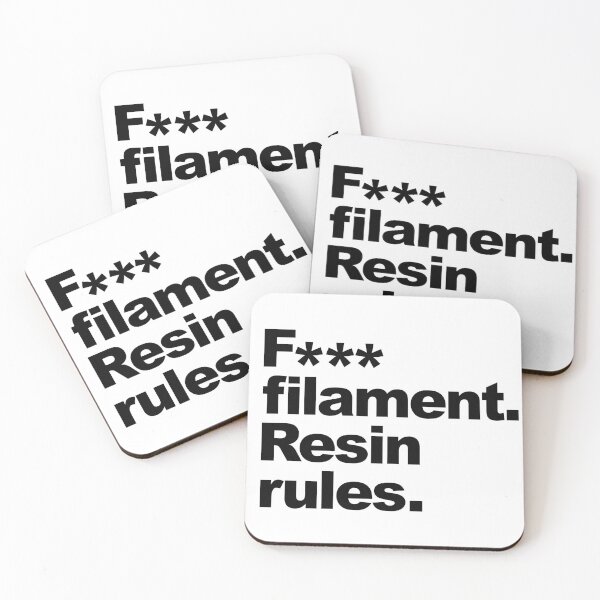 Item preview, F*** Filament, Resin Rules designed and sold by FibreGrease.