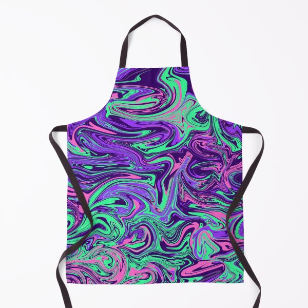 Item preview, Blue, Purple, Green Neon Chrome Metallic Holographic Pattern 2 designed and sold by PrettyPage.