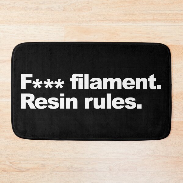 Item preview, F*** Filament, Resin Rules designed and sold by FibreGrease.