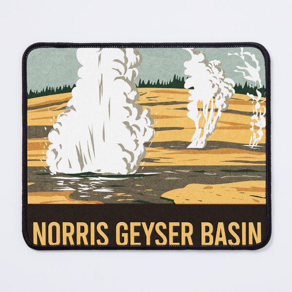 Item preview, Norris Geyser Basin Yellowstone National Park designed and sold by JordanHolmes.