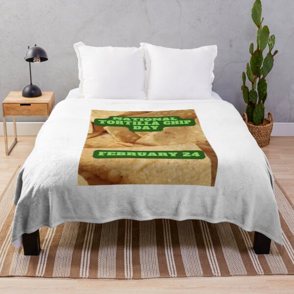 Item preview, National Tortilla Chip Day Sticker February 24 designed and sold by brady4415.