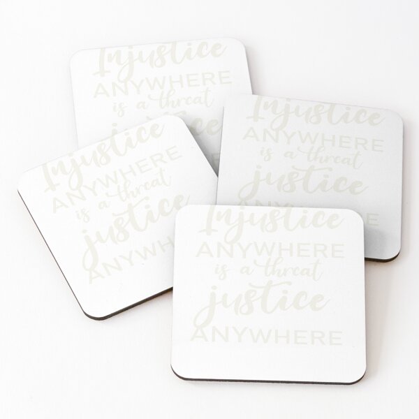 Item preview, Injustice Anywhere is a Threat to Justice Everywhere designed and sold by designreb.