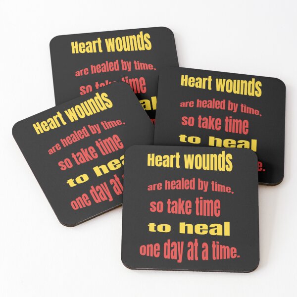 Item preview, Heart Wounds Are Healed By Time - Heartbroken designed and sold by WowAllinOne.