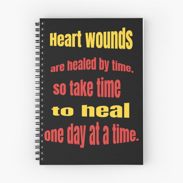 Item preview, Heart Wounds Are Healed By Time - Heartbroken designed and sold by WowAllinOne.
