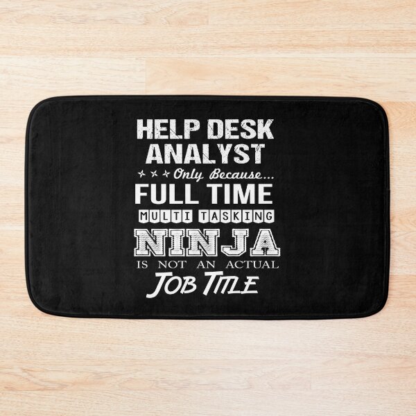 Item preview, Help Desk Analyst T Shirt - Ninja Job Gift Item Tee designed and sold by ritterdick.