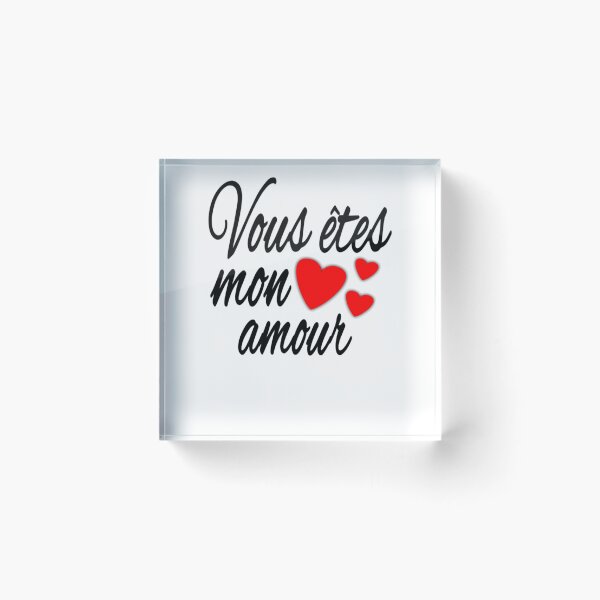 Item preview, Valentine's Day Vous Êtes Mon Amour Essential designed and sold by PattiRaffensbe.