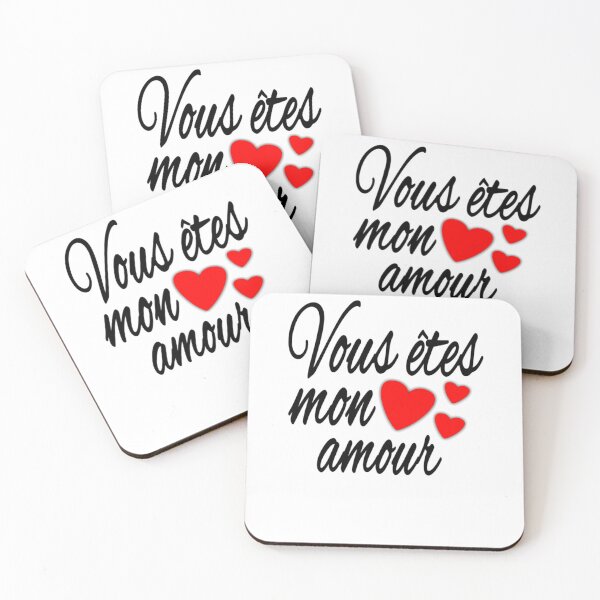 Item preview, Valentine's Day Vous Êtes Mon Amour Essential designed and sold by PattiRaffensbe.
