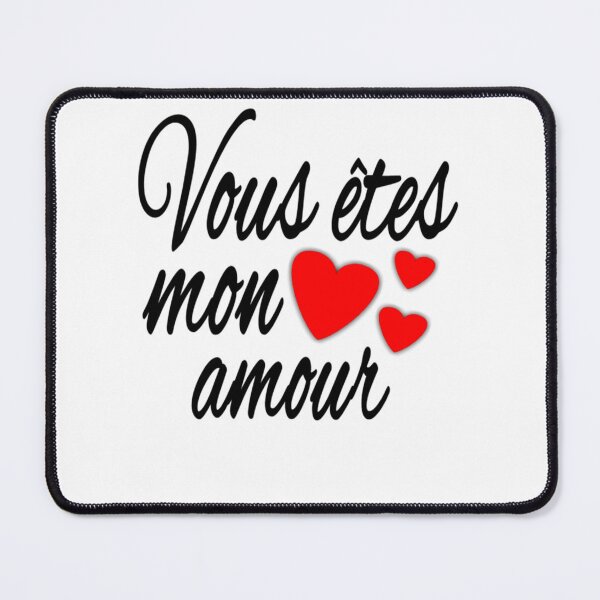 Item preview, Valentine's Day Vous Êtes Mon Amour Essential designed and sold by PattiRaffensbe.