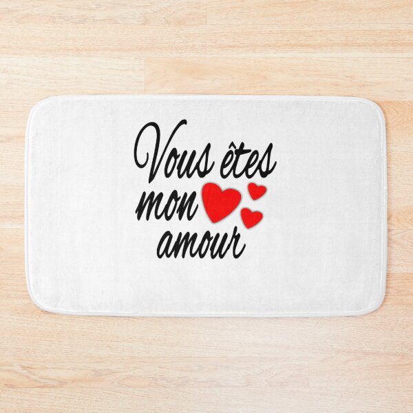 Item preview, Valentine's Day Vous Êtes Mon Amour Essential designed and sold by PattiRaffensbe.